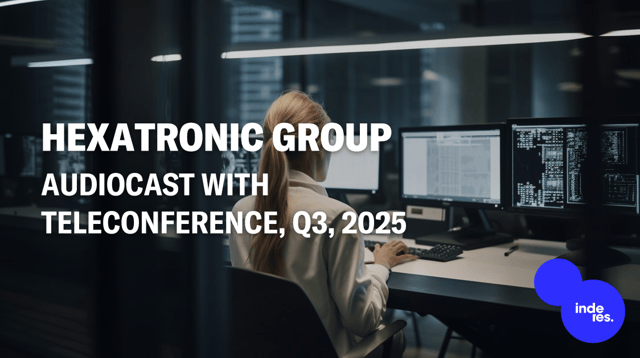 Hexatronic Group, Audiocast, Q3'25