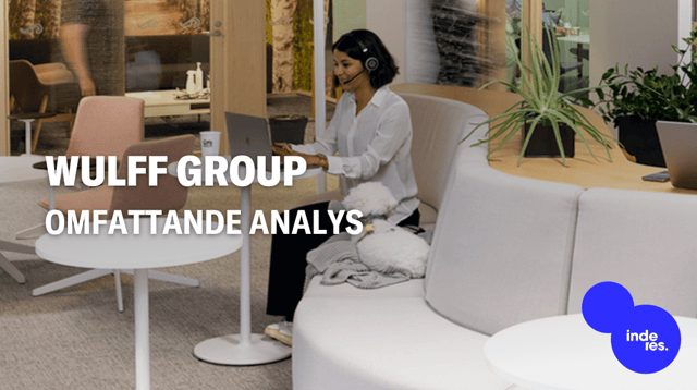 Wulff omfattande analys: Tillväxt driven av tjänster