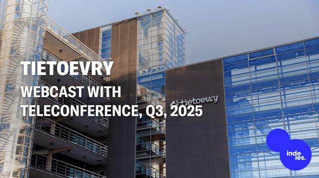 Tietoevry, Webcast, Q3'25