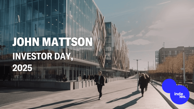 John Mattson, Investor Day, 2025