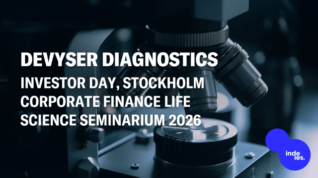 Devyser Diagnostics, Investor Day, Stockholm Corporate Finance Life Science Seminarium 2026 