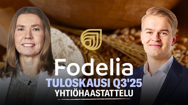 Fodelia Q3'25: Ei suuria yllätyksiä