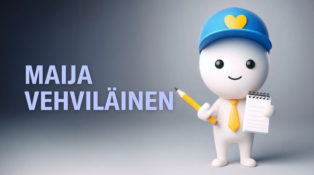 Maija Vehviläinen Alokkaan haastattelussa