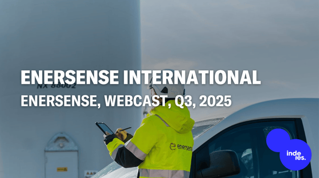 Enersense, Webcast, Q3'25